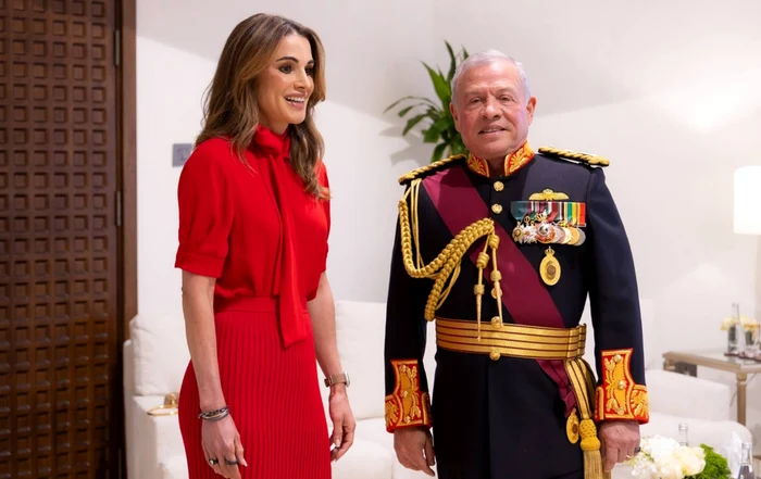 Regina Rania și Regele Abdullah Foto Profimedia jpg
