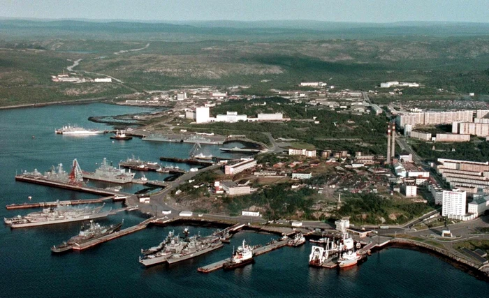 Baza navala Severomorsk FOTO EPA-EFE