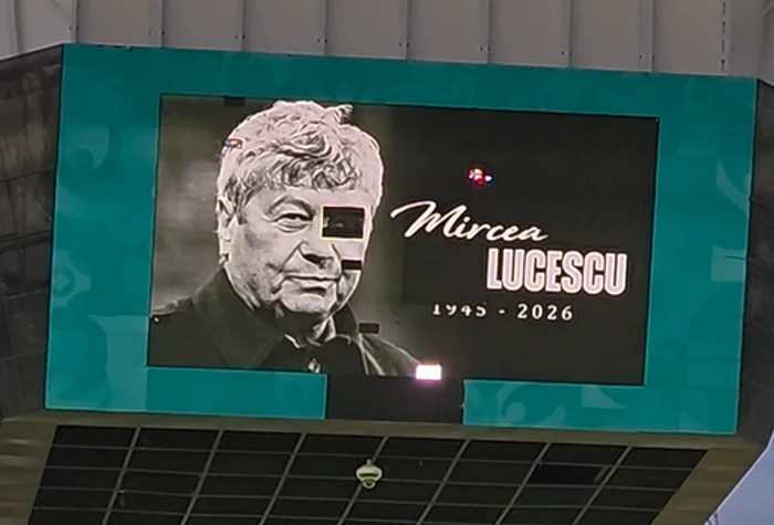 Omagiu pentru Mircea Lucescu, pe Arena Națională Foto/Captură TikTok