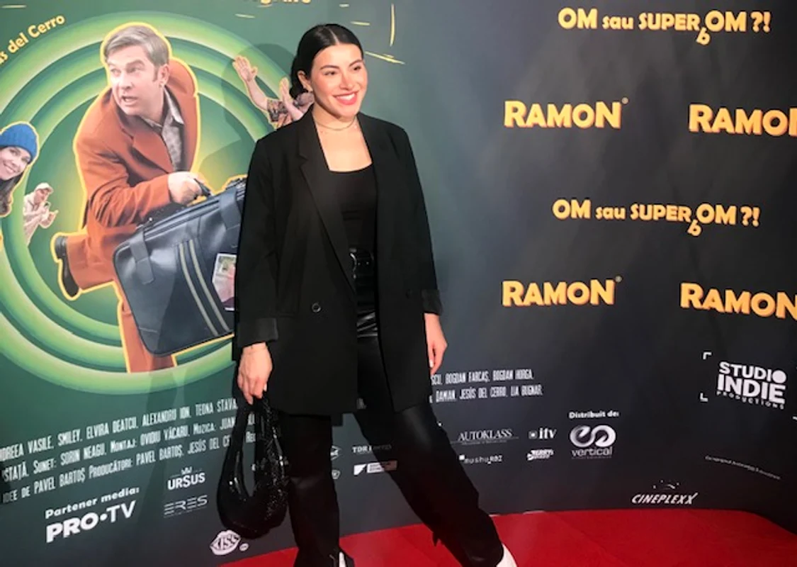 Nicoleta Nucă, la premiera filmului Ramon Foto: Alina Erimia