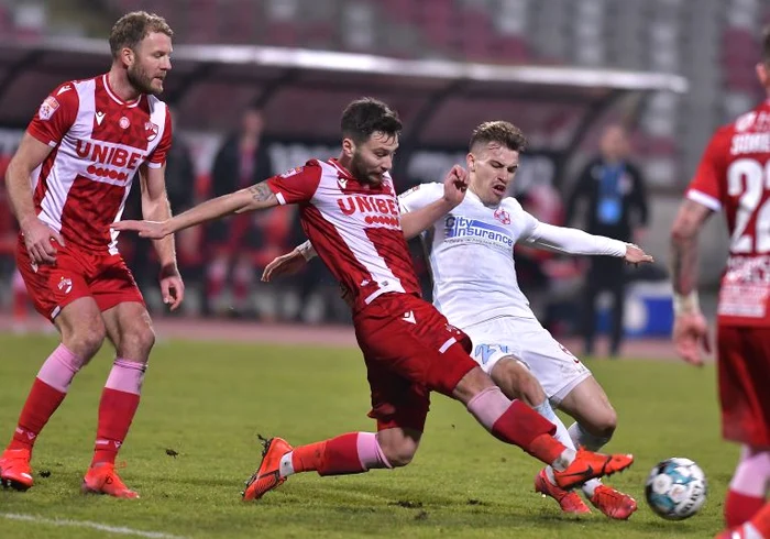 Dinamo și FCSB se vor întâlni în etapa a optaFOTO: EPA