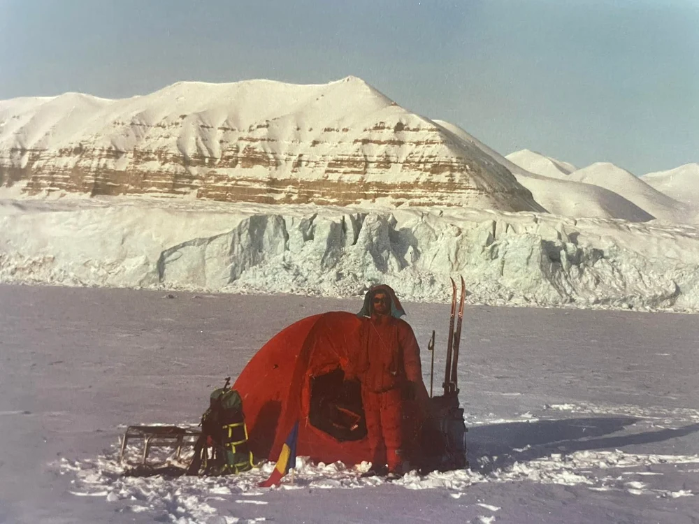 Doctorul Mircea Cotolan a petrecut 100 de zile în zona arctică FOTO Arhiva personală