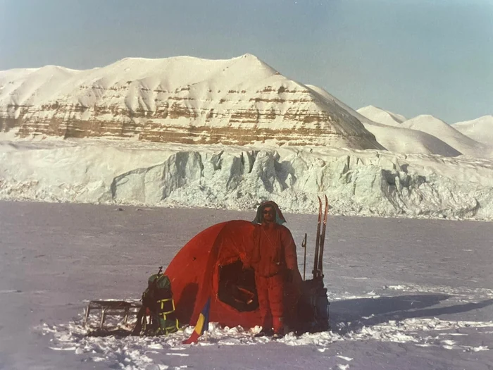 Doctorul Mircea Cotolan a petrecut 100 de zile în zona arctică FOTO Arhiva personală