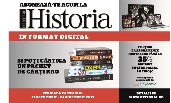 UPDATE CONCURS/ Abonează te la Historia digital şi poţi câştiga un pachet de cărţi RAO jpeg