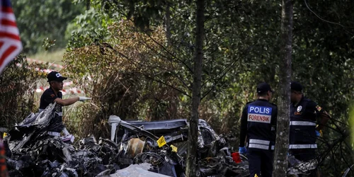 Avion prăbușit în Malaezia, 17 august 2023 Foto EPA EFE jpg