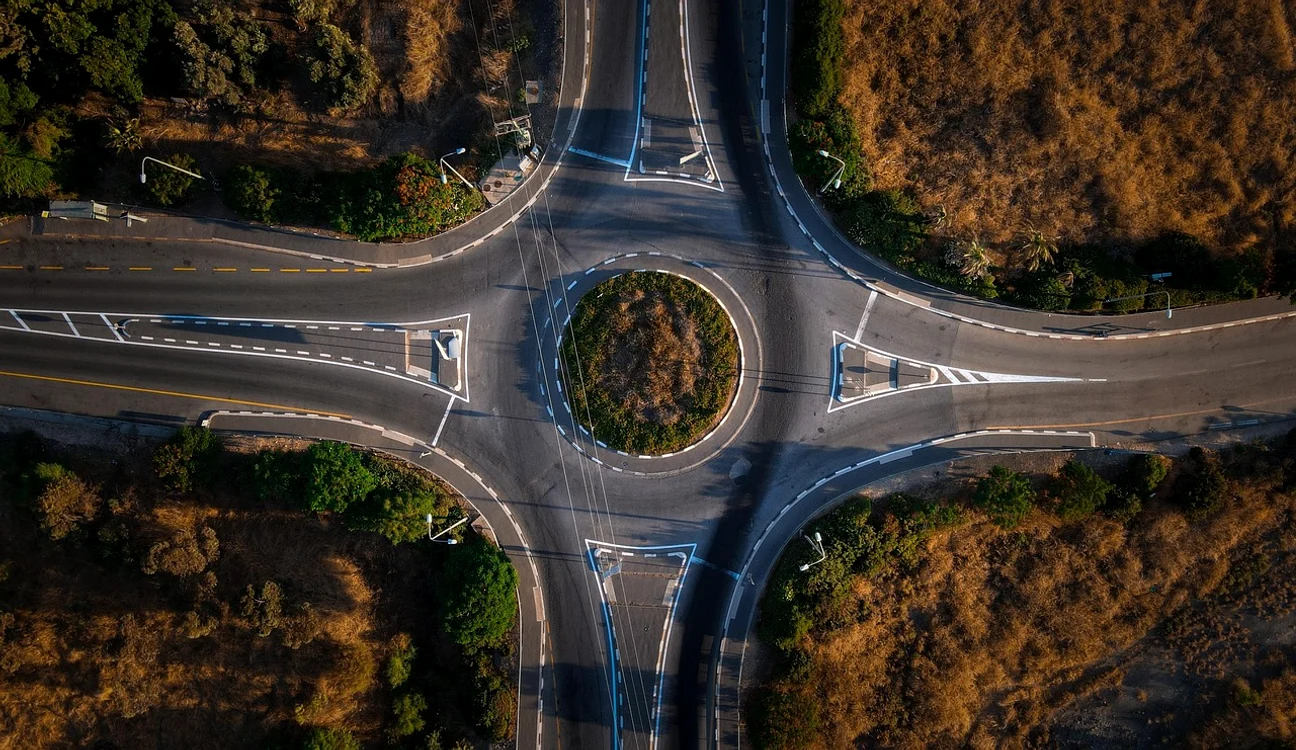 Intersecția periculoasă din România / foto: Pixabay