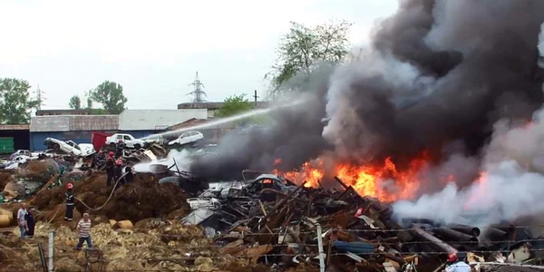 incendiu slatina