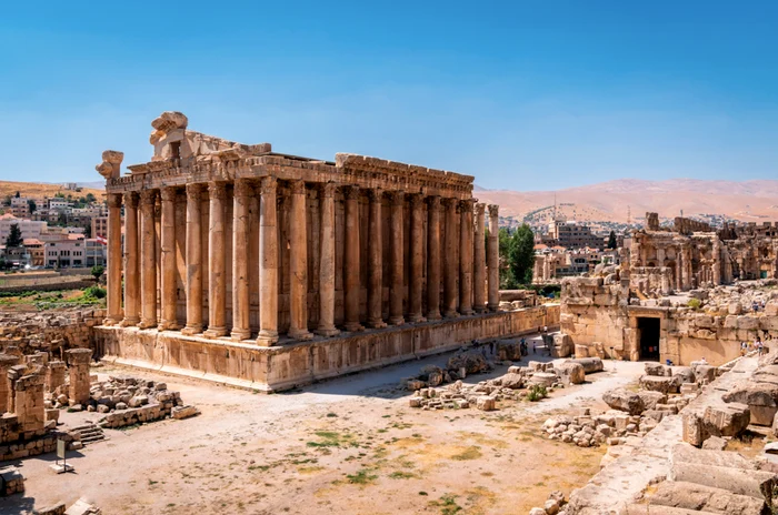 Ruinele din Baalbek, Liban. FOTO: Shutterstock