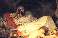 Violența romantică la apogeu: «Moartea lui Sardanapal» jpeg