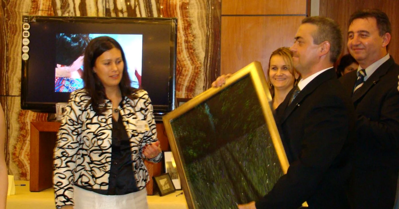 Tabloul "La marginea pădurii" al pictorului Marcel Lupşe s-a vândut cu 1800 de lei