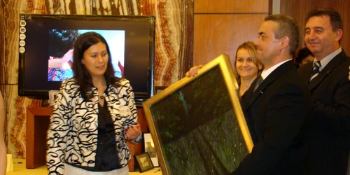 Tabloul "La marginea pădurii" al pictorului Marcel Lupşe s-a vândut cu 1800 de lei