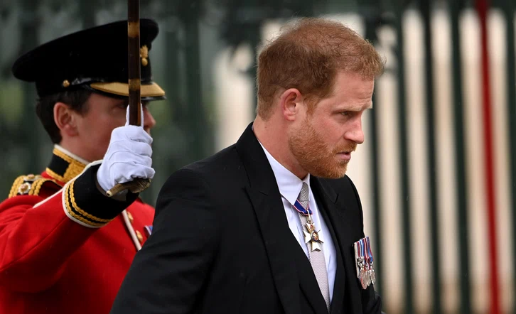 Prințul Harry a avut loc în rândul al treilea FOTO EPA-EFE