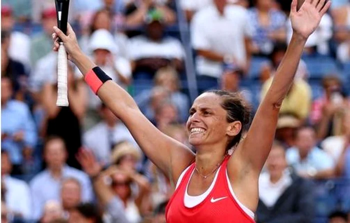 
    Roberta Vinci a reuşit cel mai bun meci al carierei şi a învins-o pe Serena WilliamsFoto Twitter/USOpen  