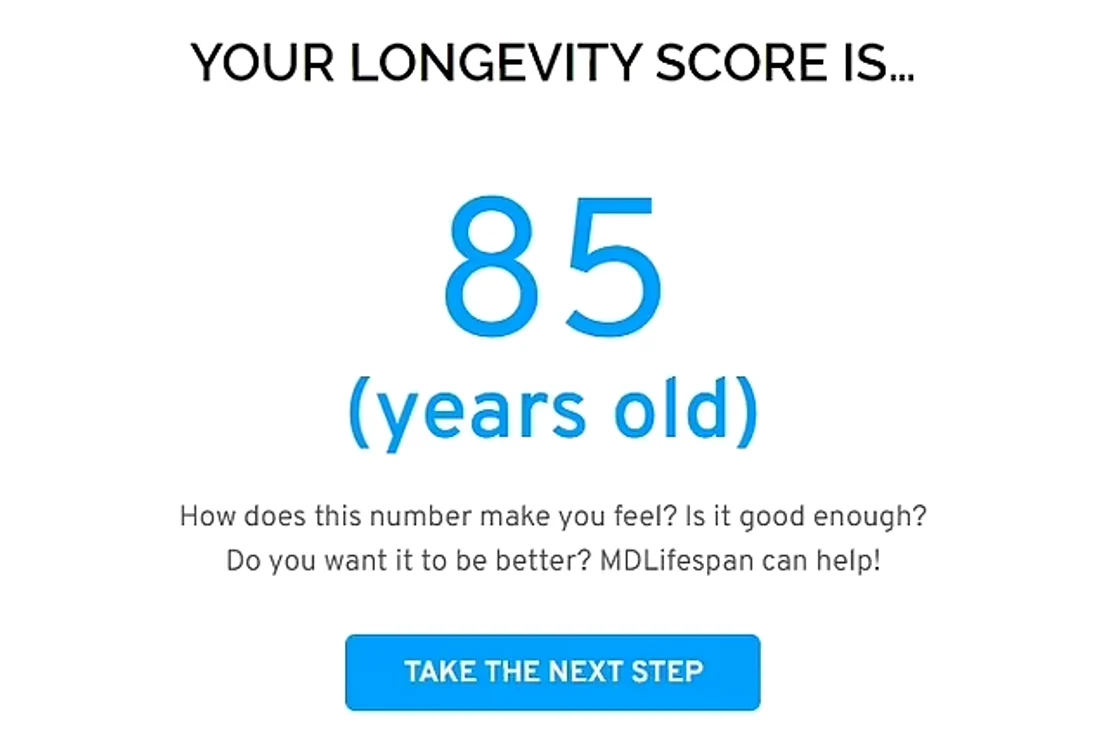 Există un test care îți arată cât ai de trăit.