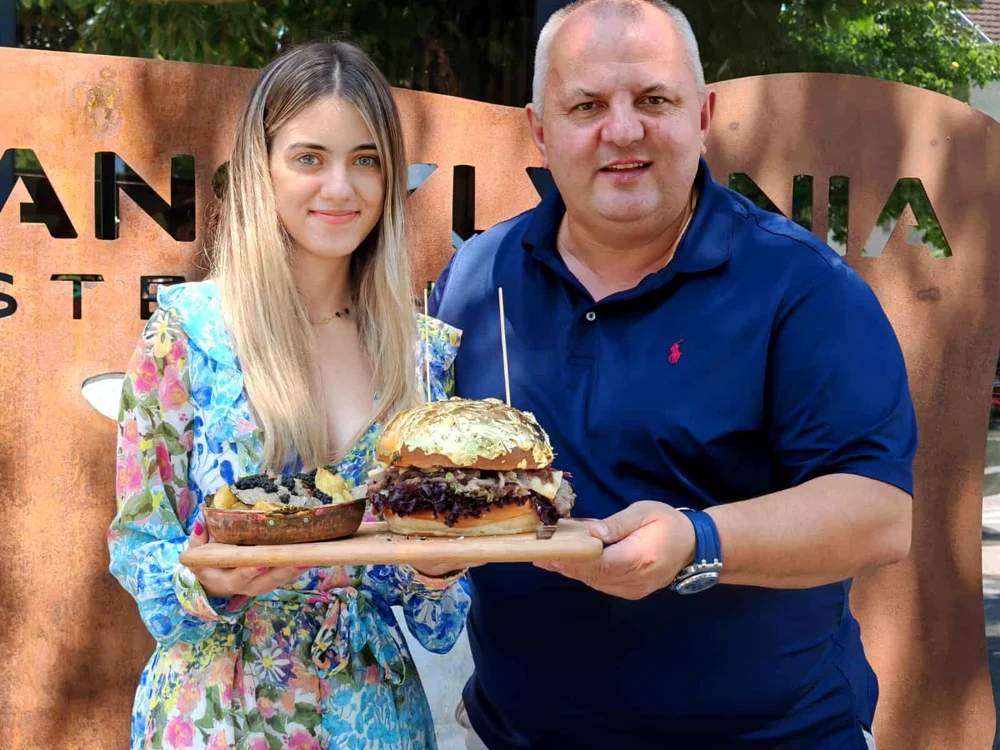 Amalia a primit primul burger