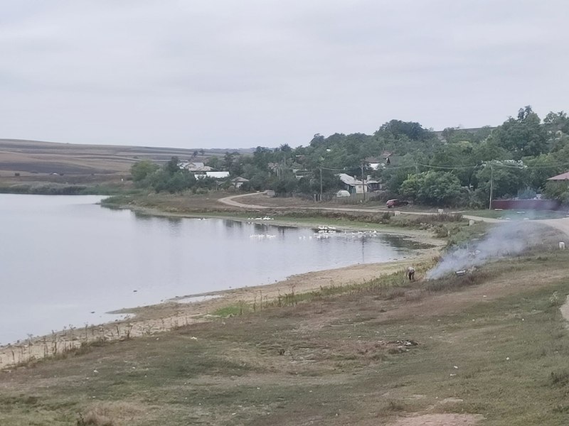 Un sat întreg riscă să fie inundat. Sute de familii locuiesc pe malurile unui iaz-problemă