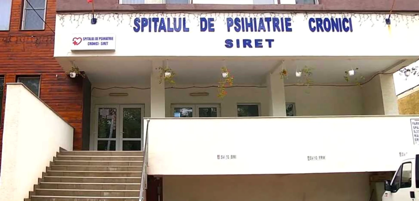Un bolnav s-a spânzurat în interiorul Spitalului de Psihiatrie Cronici Siret. FOTO www.psihiatriesiret.ro