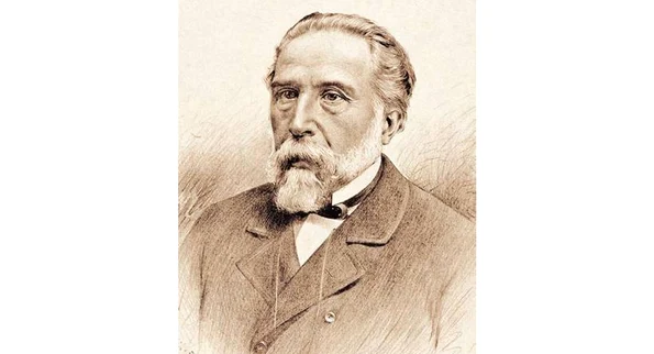 Ion Ghica, portret din anii 1880 (© Wikimedia Commons)