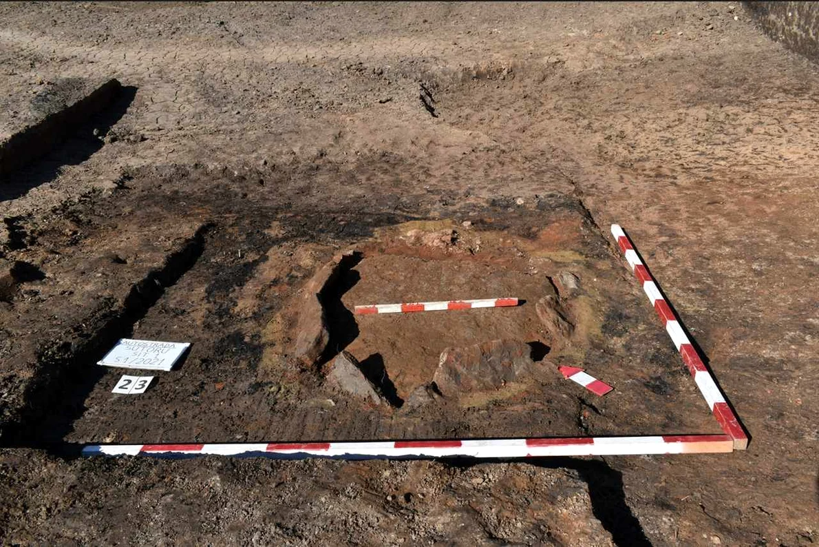 Vestigii din Epoca Bronzului, descoperite pe traseul Autostrăzii Transilvania (foto:  Muzeul Județean de Istorie și Artă din Zalău)