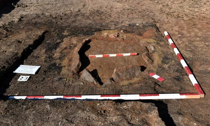 Vestigii din Epoca Bronzului, descoperite pe traseul Autostrăzii Transilvania (foto:  Muzeul Județean de Istorie și Artă din Zalău)