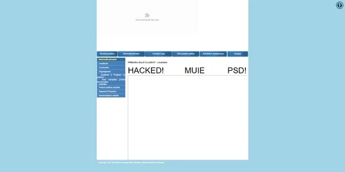 Site-ul Primăriei Băile Olăneşti - Vâlcea hackerit de două ori în aceeaşi zi Foto Adevărul 