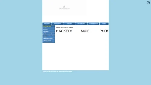 Site-ul Primăriei Băile Olăneşti - Vâlcea hackerit de două ori în aceeaşi zi Foto Adevărul 