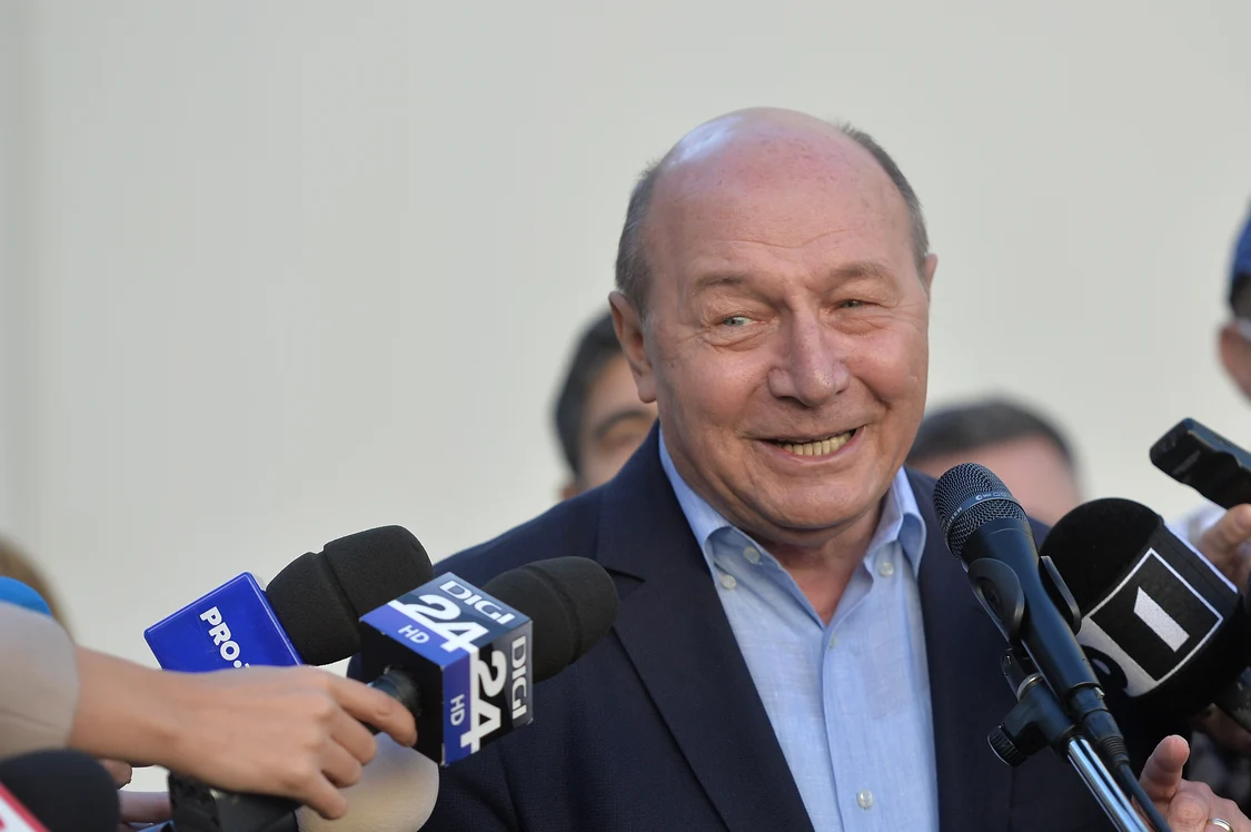 Traian Băsescu, fost președinte al României FOTO: Mediafax