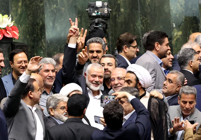 Ismail Haniyeh a fost ucis în cursul unei vizite la Teheran FOTO EPA-EFE