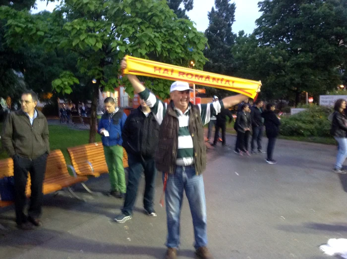 Eurovision 2015 - Acesta este doar unul dintre susținătorii trupei VoltajFoto: Tatiana Solomon