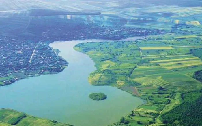 Fotografie aerienă la Dunărea de Jos Foto:Muzeul Gumelniţa