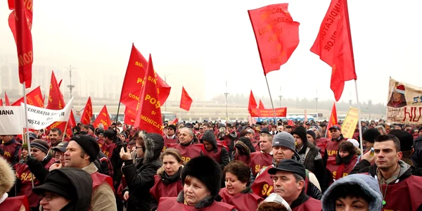miting posta foto mediafax