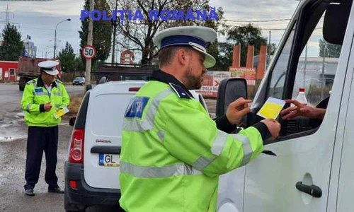 rutier politisti alcooltest Galati 6