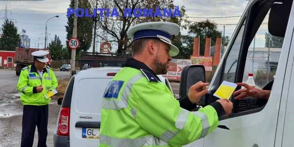 rutier politisti alcooltest Galati 6