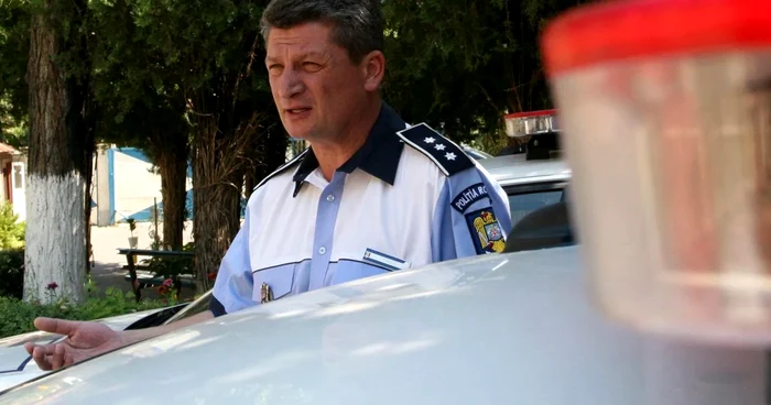 Lucian Diniţă a fost şeful Poliţiei Rutiere FOTO Mediafax
