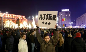 A patra seara de proteste pentru Justiție in București FOTO Inquam Photos / Octav Ganea