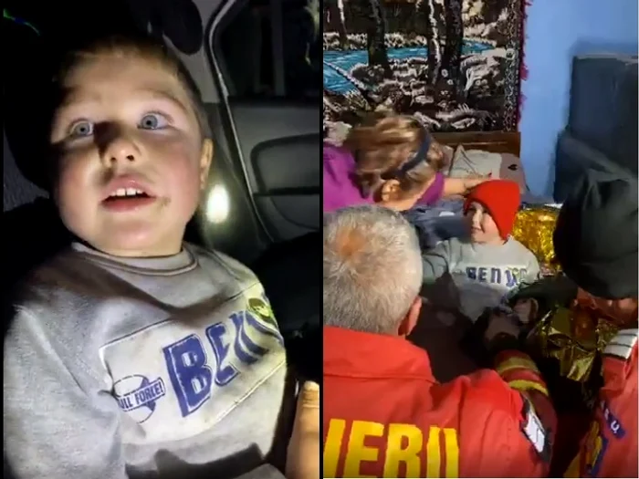 Bogdan a ajuns acasă în siguranță, datorită eforturilor depuse de salvatori