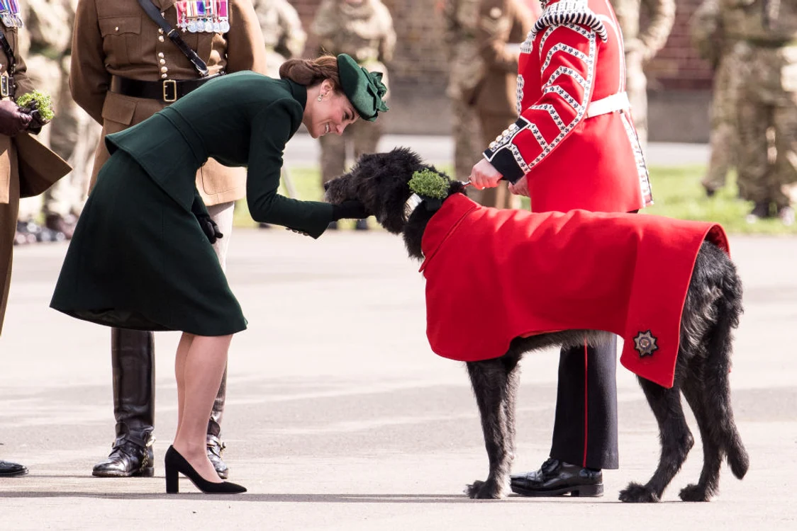 Kate Middleton, la parada organizată cu ocazia St Patrick jpeg