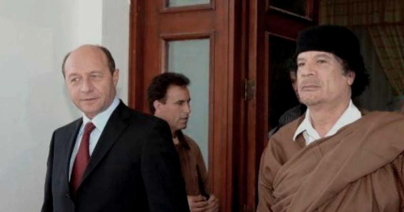 Băsescu despre prăbuşirea lui Gaddafi