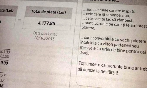 Factura la telefon a lui Marcel Prodan (Foto: Facebook) jpeg