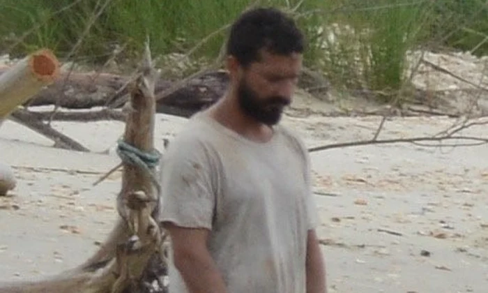 *EXCLUSIVE* Shia LaBeouf exposes himself using the ocean as his toilet on set with Dakota Johnson and Zack Gottsagen jpeg