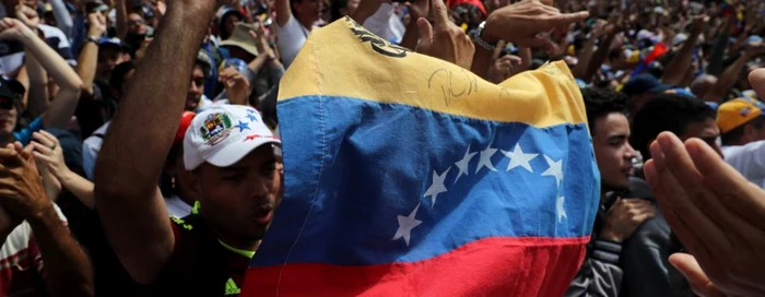 Proteste în Venezuela                                                                       FOTO: EPA-EFE