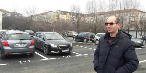 Parcarea nouă în cartierul Girocului din Timişoara
