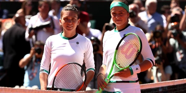 Simona Halep - Jelena Ostapenko în finala feminină de la Roland Garros / FOTO Guliver / GettyImages / 10 iun 2017