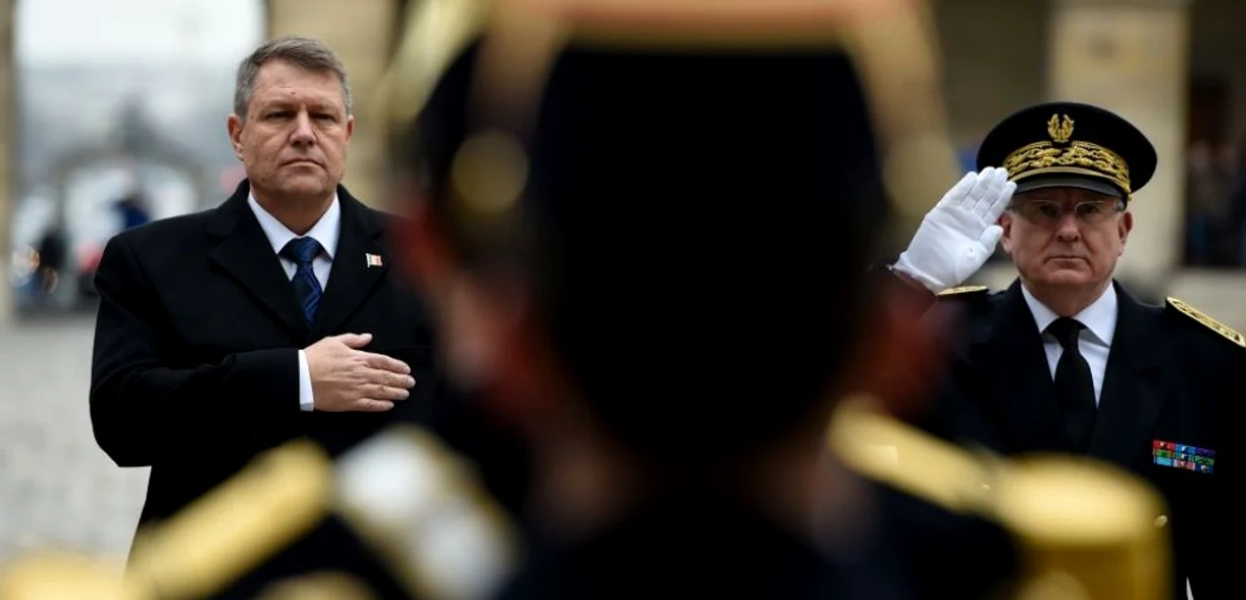 Preşedintele Klaus Iohannis, la Paris     foto: presidency.ro