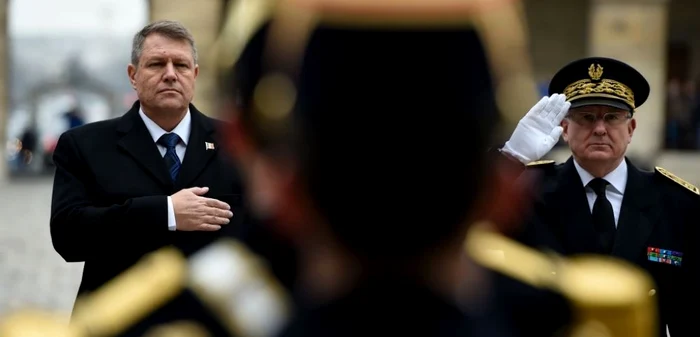 Preşedintele Klaus Iohannis, la Paris     foto: presidency.ro
