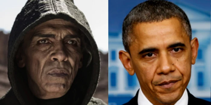 Asemănarea dintre actorul Mohamen Mehdi Ouazanni, în rolul Diavolului, şi Barack Obama este izbitoare FOTO History Channel/Reuters