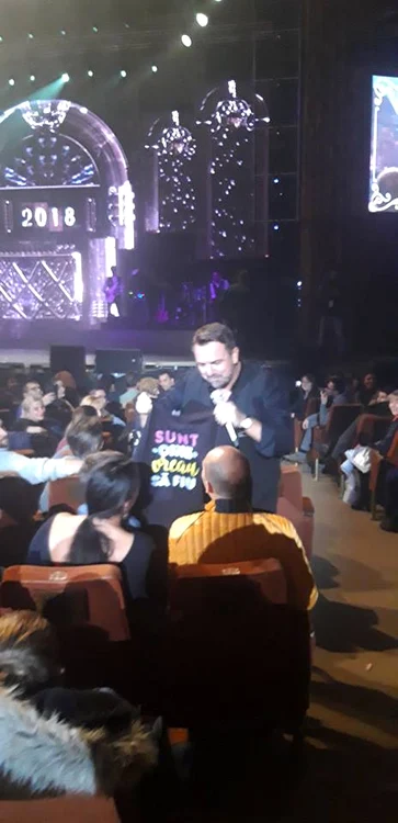 Horia Brenciu le-a făcut cadouri spectatorilor săi 