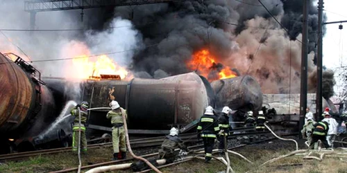 tren deraiat ucraina foto via „KyievPost”