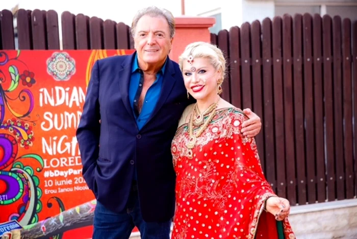 Loredana, alături de actorul american Armand Assante FOTO Sorina Andreica