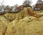 Piramidele spectaculoase înalte de 80 de metri de la Goranu - Râmnicu Vâlcea Foto Alex Badea